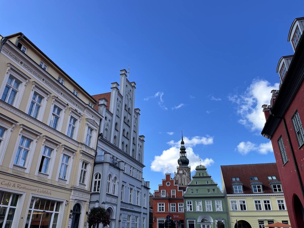 Blick auf den Greifswalder Dom